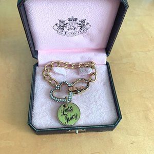 Gold Juicy Couture Charm Bracelet